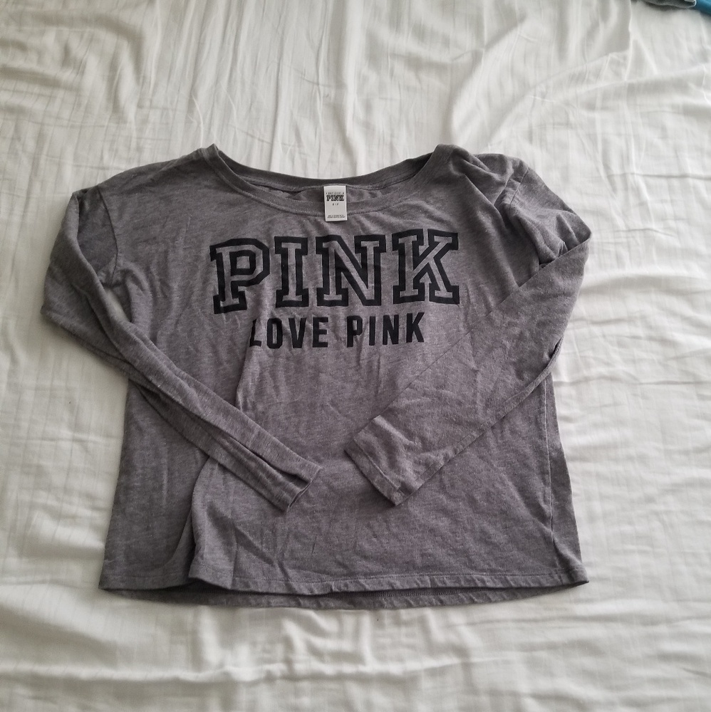 Pink long sleeve shirt